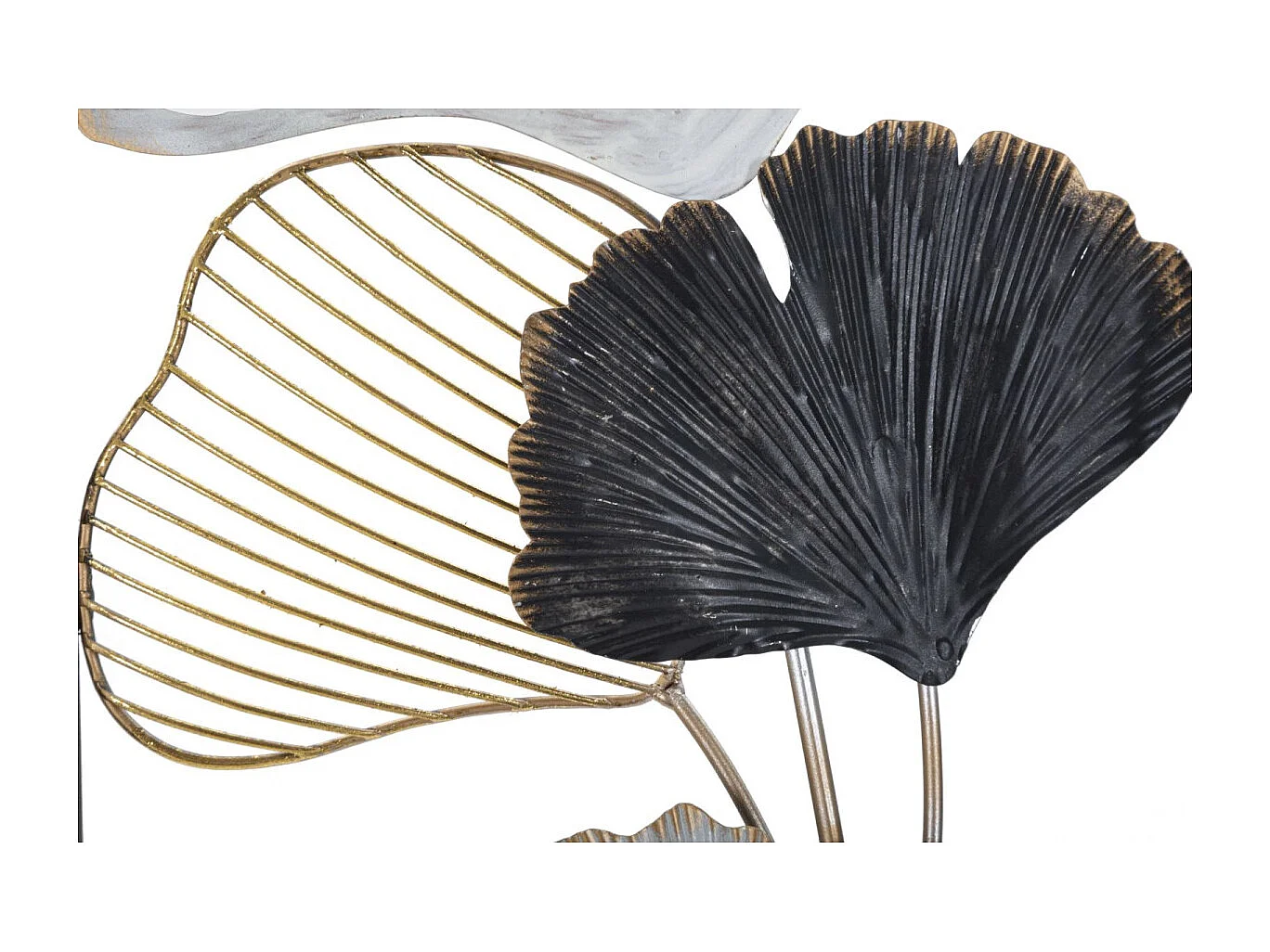 Décoration Murale Encadrée en Métal "Oryb" 90cm Multicolore