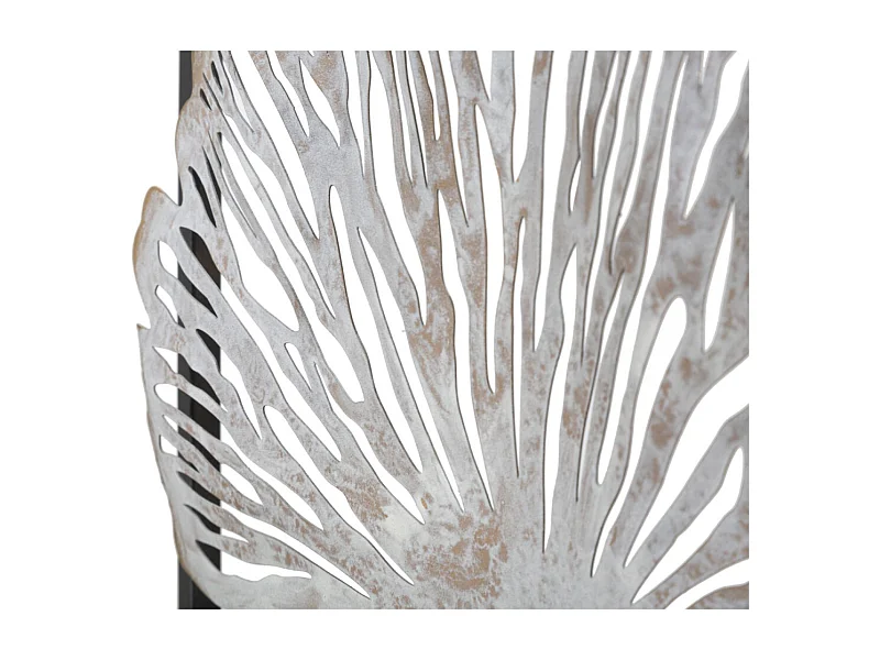 Décoration Murale Encadrée en Métal "Oryb" 90cm Multicolore