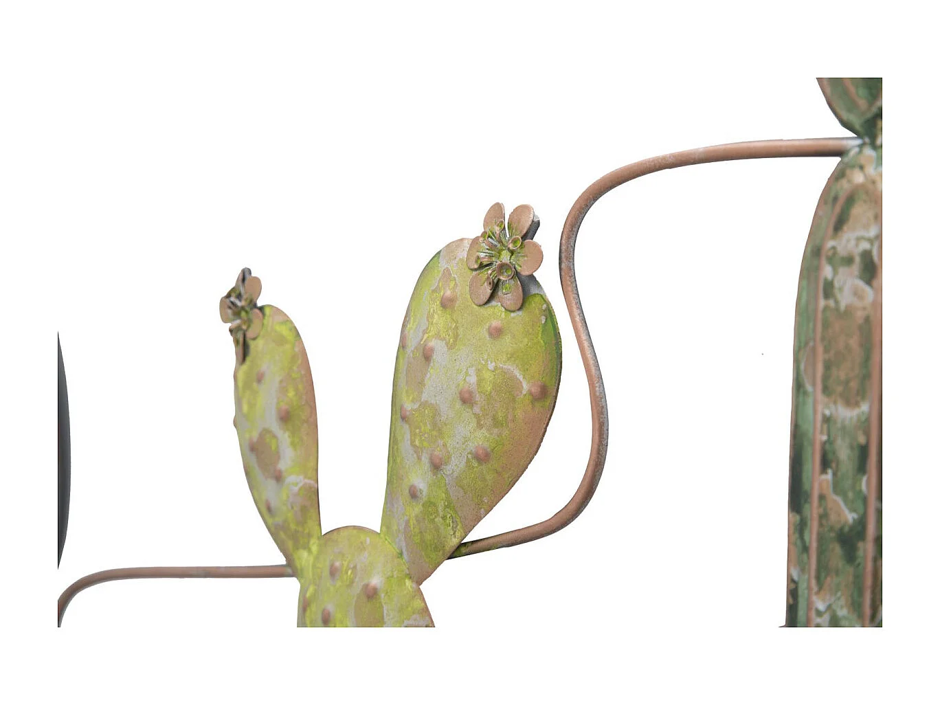 Décoration Murale en Métal "Cactus" 90cm Multicolore