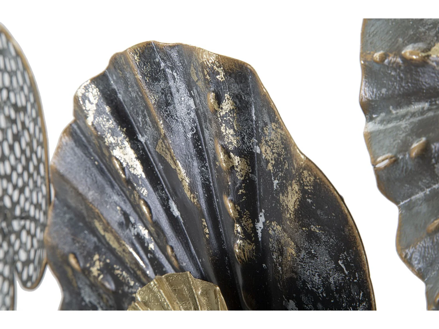 Pannello decorativo 3D in metallo multicolore cm 134,5x8x68,5