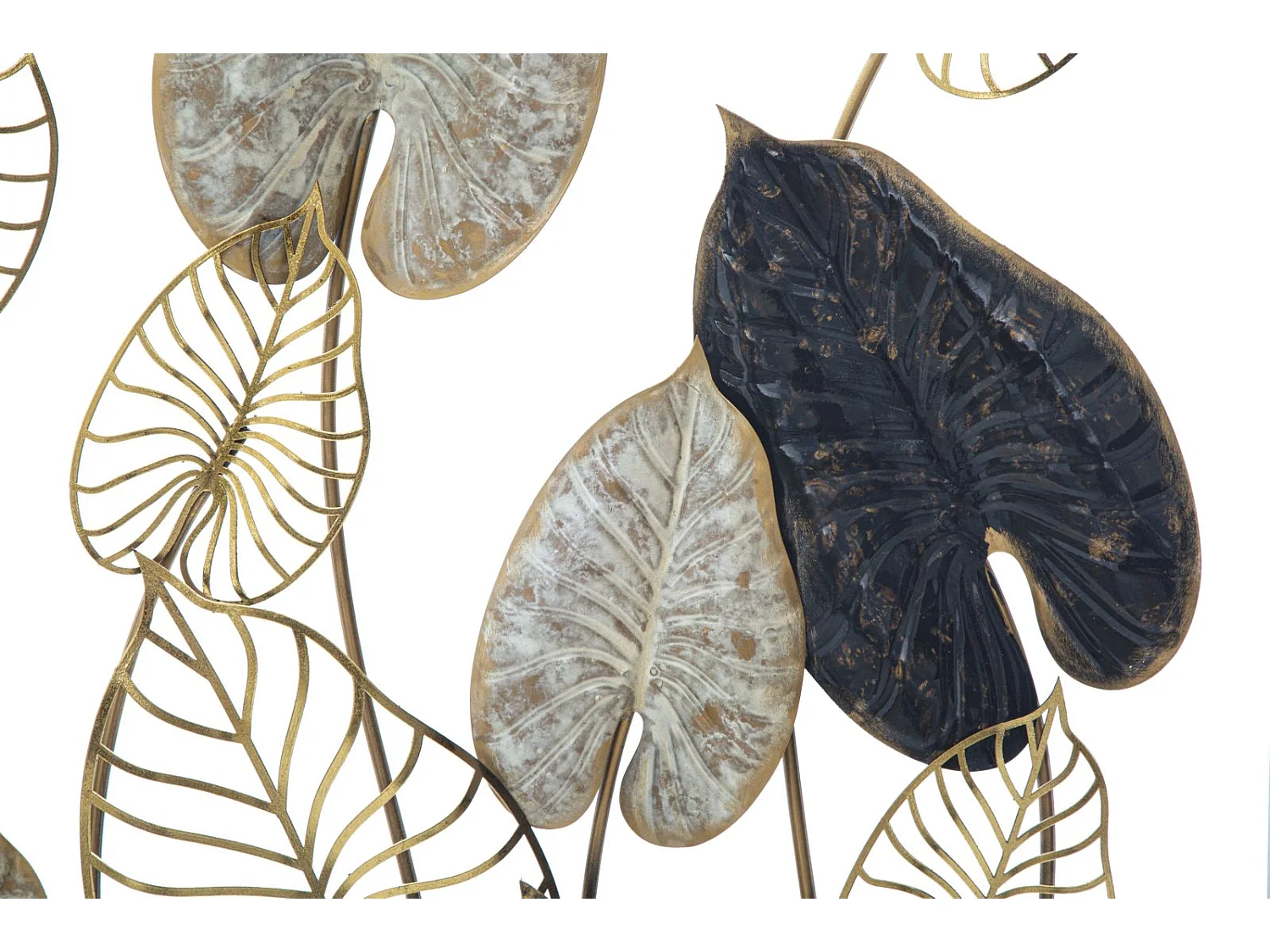 Décoration Murale Encadrée en Métal "Century" 100cm Multicolore