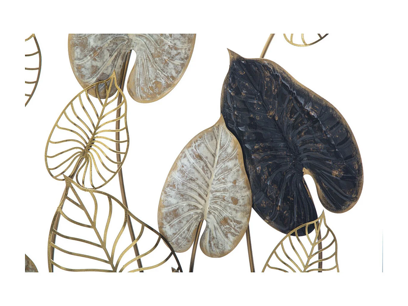 Décoration Murale Encadrée en Métal "Century" 100cm Multicolore