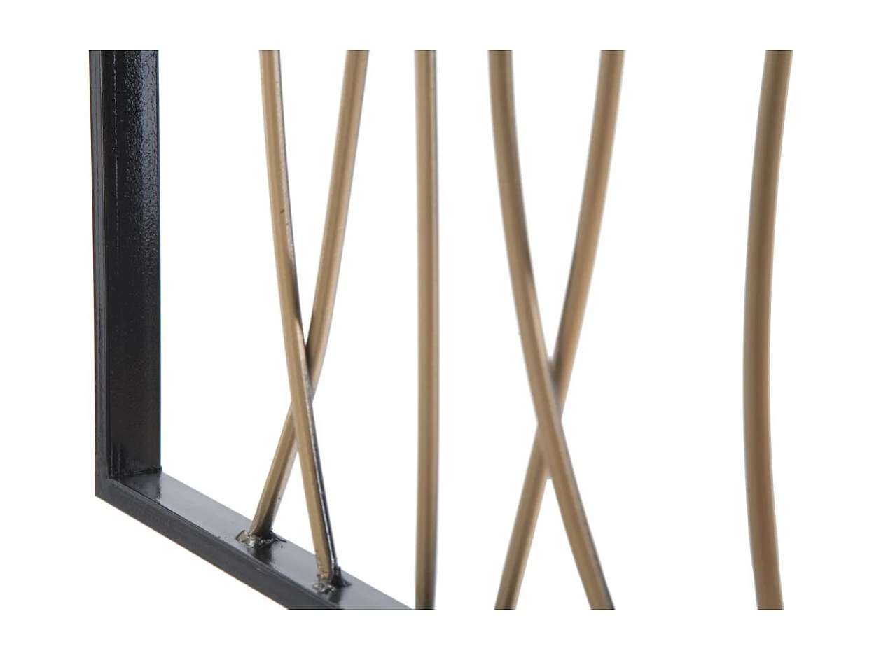 Décoration Murale Encadrée en Métal "Century" 100cm Multicolore