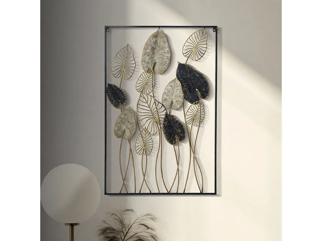 Dekoracja ścienna Centruy - B, kolor wielokolorowy, żelazo, 66 x 100 cm, Mauro Ferretti