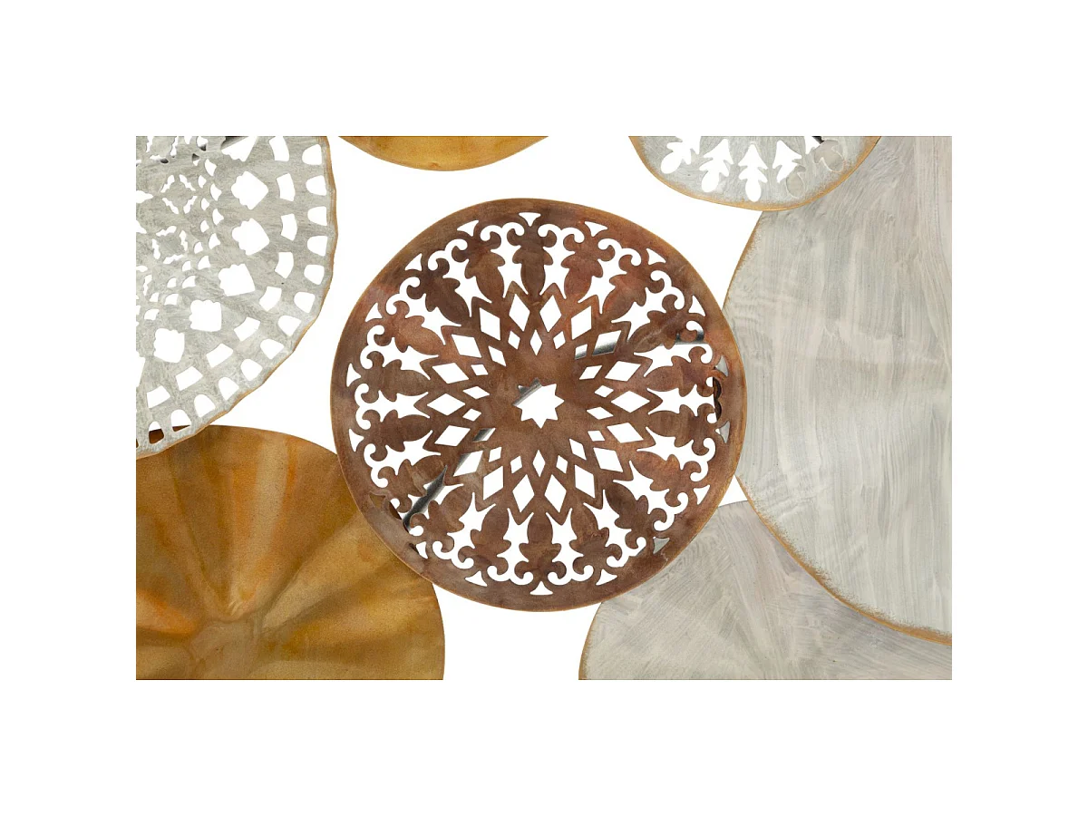 Décoration Murale en Métal "Triby" 125cm Multicolore