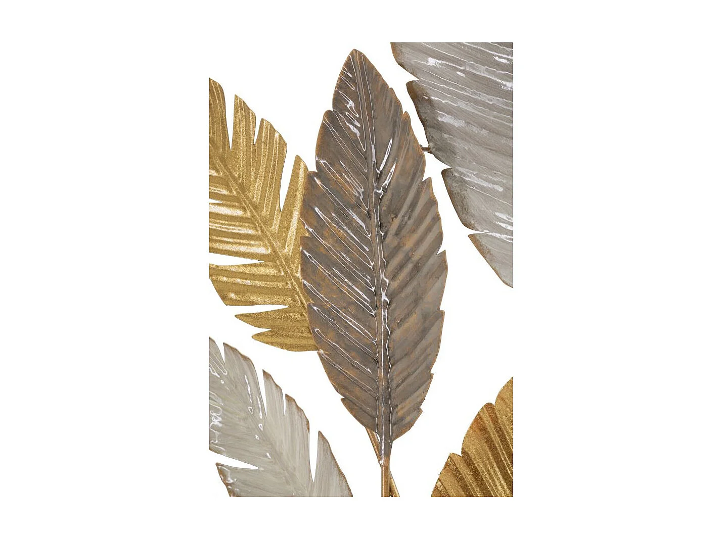 Décoration Murale en Métal "Palmy" 93cm Multicolore