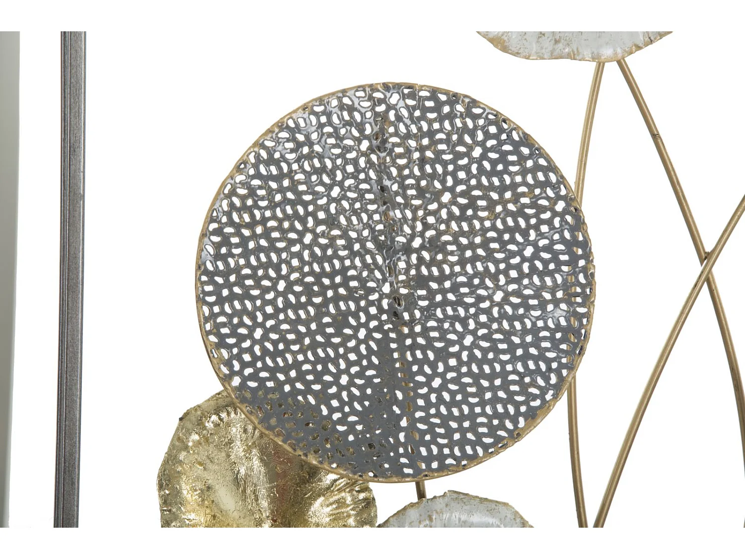 Décoration Murale Encadrée en Métal "Grid" 90cm Multicolore