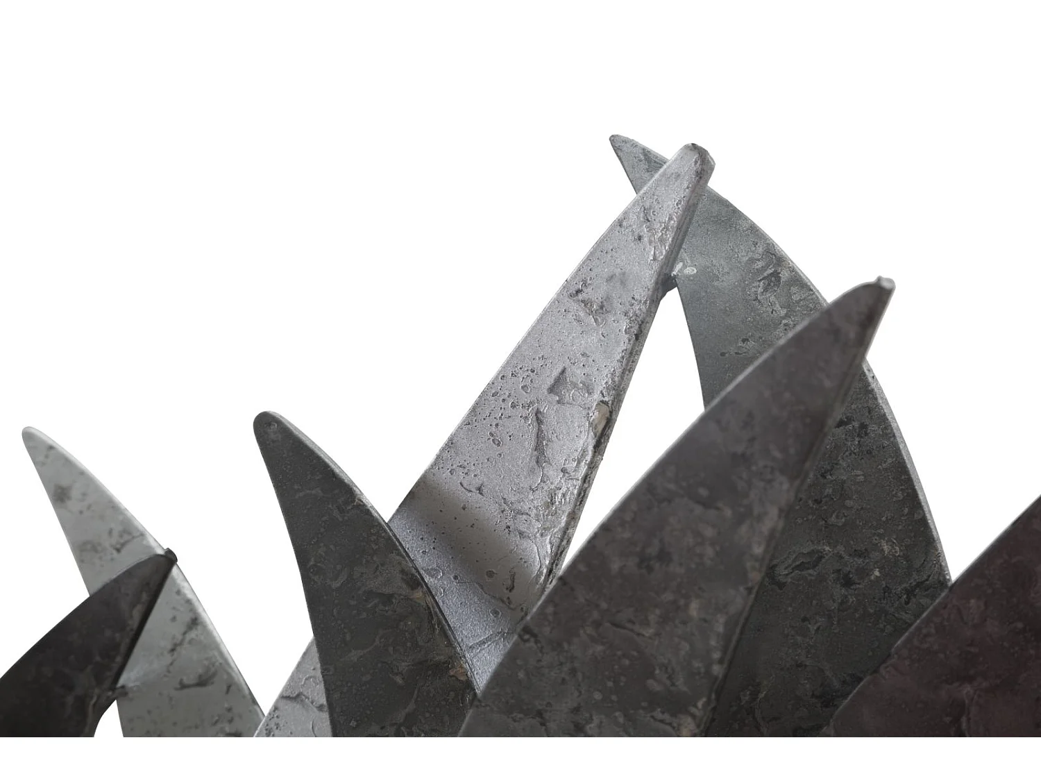 Décoration Murale en Métal "Gabbiani" 93cm Gris