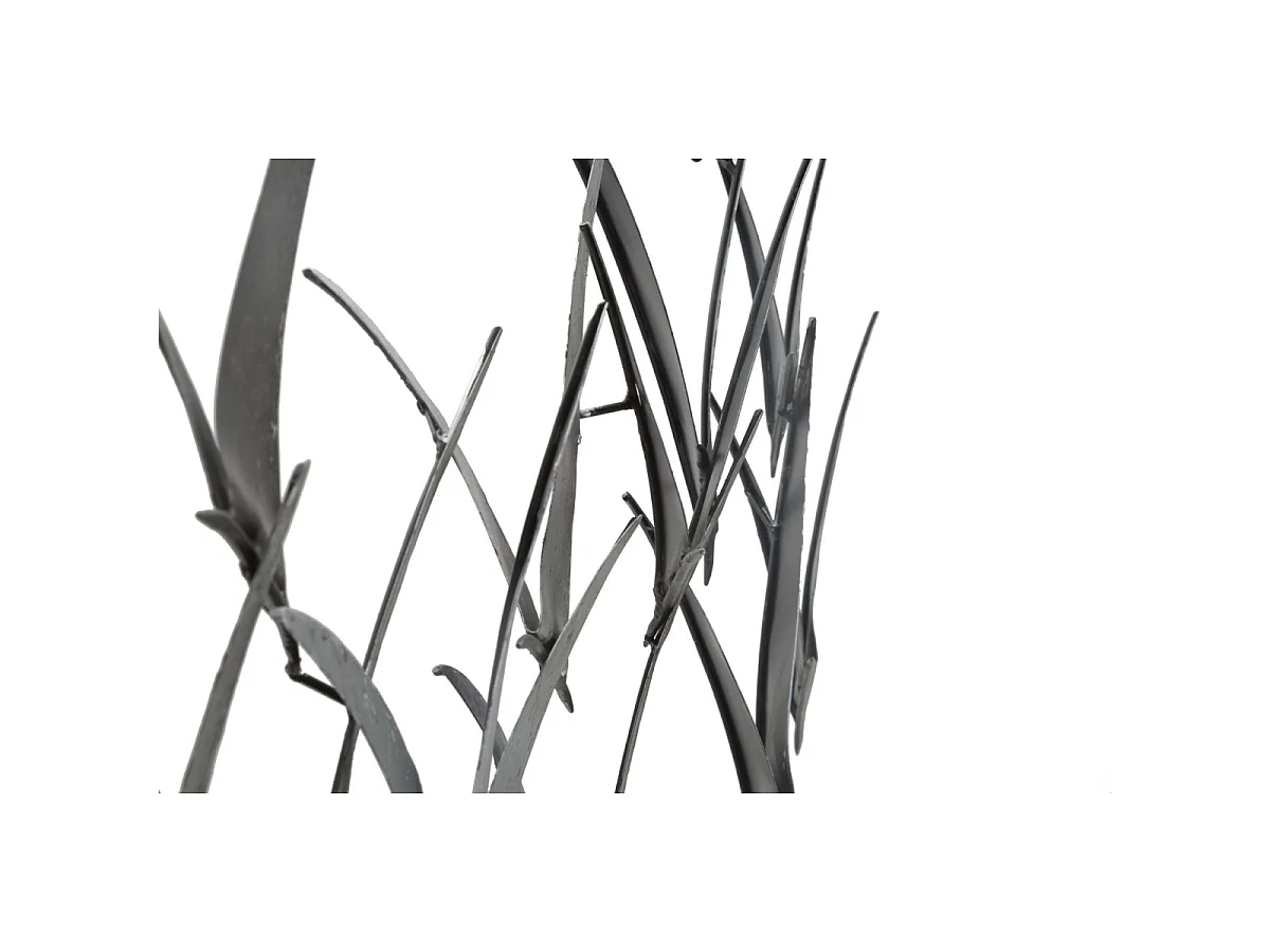 Décoration Murale en Métal "Gabbiani" 93cm Gris