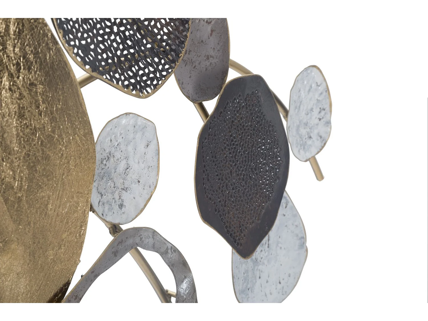 Décoration Murale en Métal "Indry" 121cm Multicolore