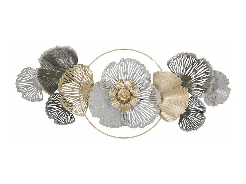 Décoration Murale en Métal "Poxy" 130cm Multicolore