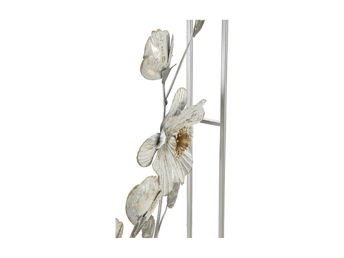 Décoration Murale Encadrée en Métal "Flix" 90cm Multicolore