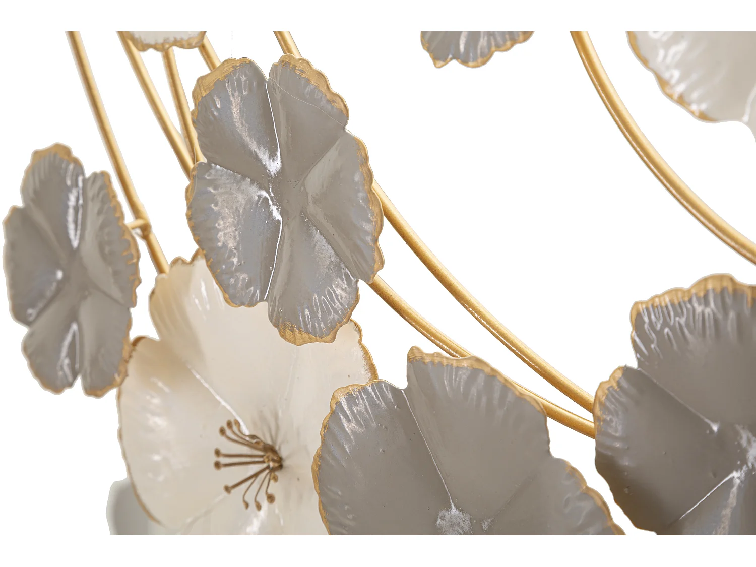 Décoration Murale en Métal "Lotly" 67cm Multicolore