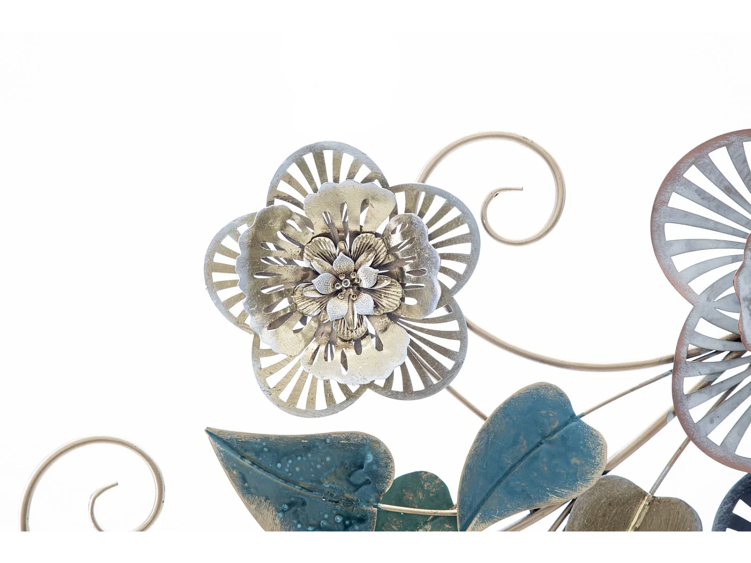 Décoration Murale en Métal "Campur" 118cm Multicolore