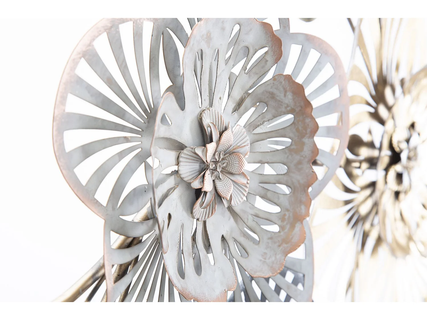 Décoration Murale en Métal "Campur" 118cm Multicolore