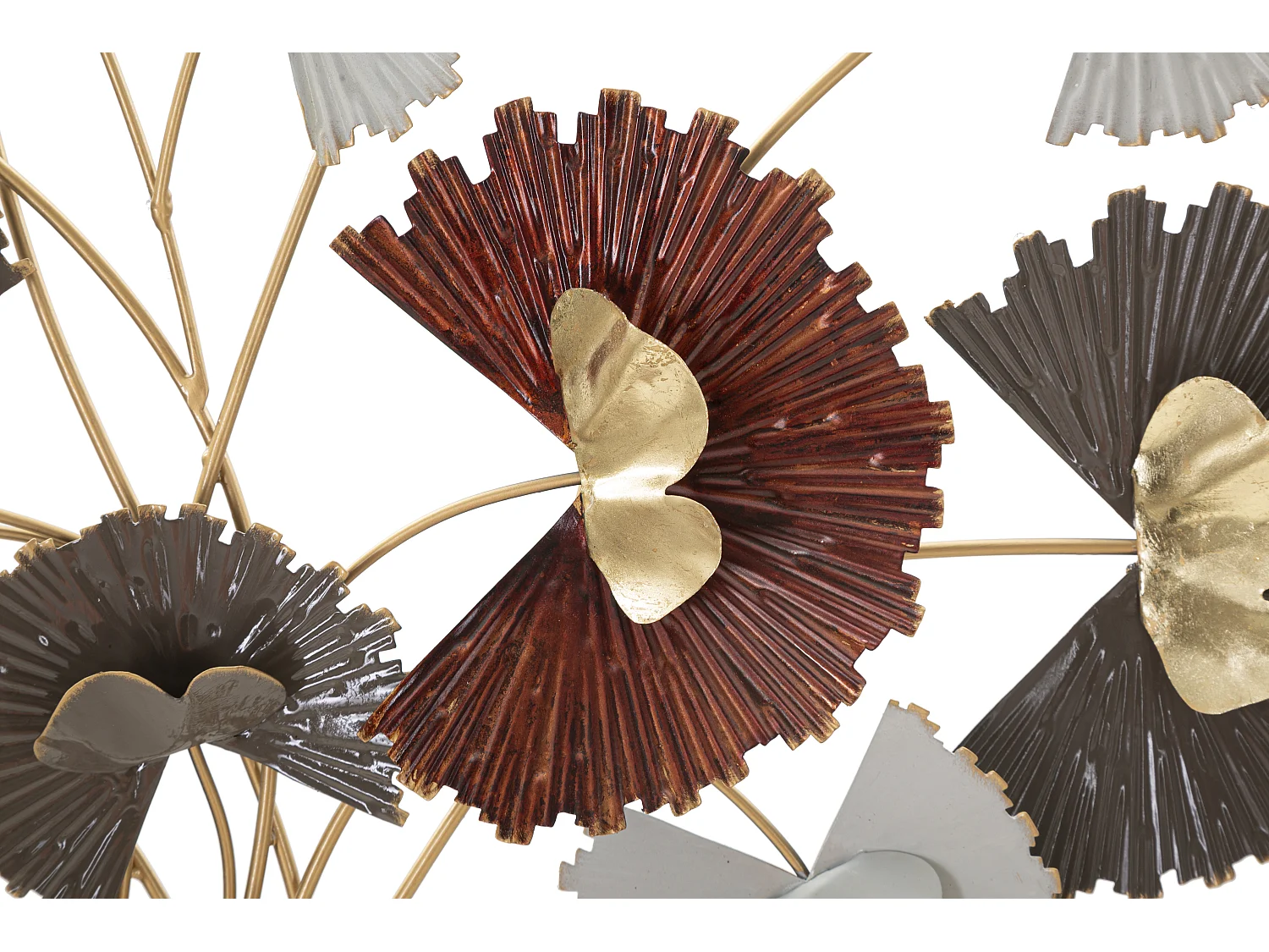 Décoration Murale en Métal "Reddy" 80cm Multicolore