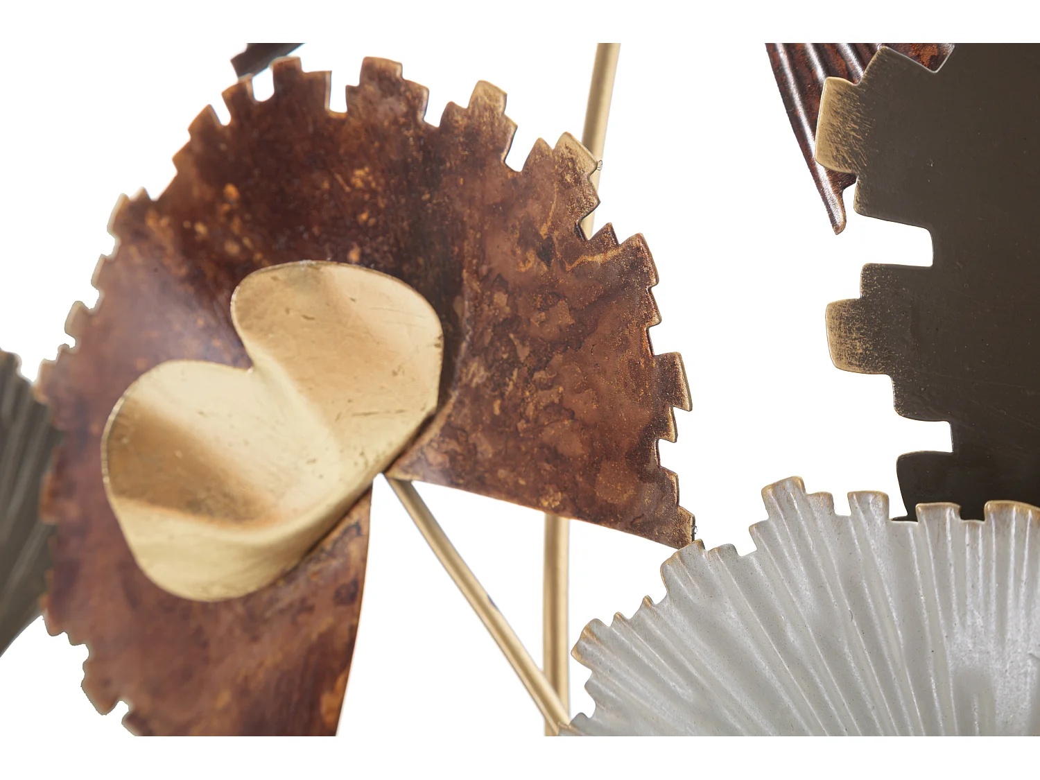 Décoration Murale en Métal "Reddy" 80cm Multicolore