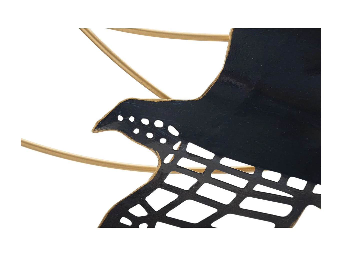 Décoration Murale en Métal "Oiseaux" 90cm Multicolore