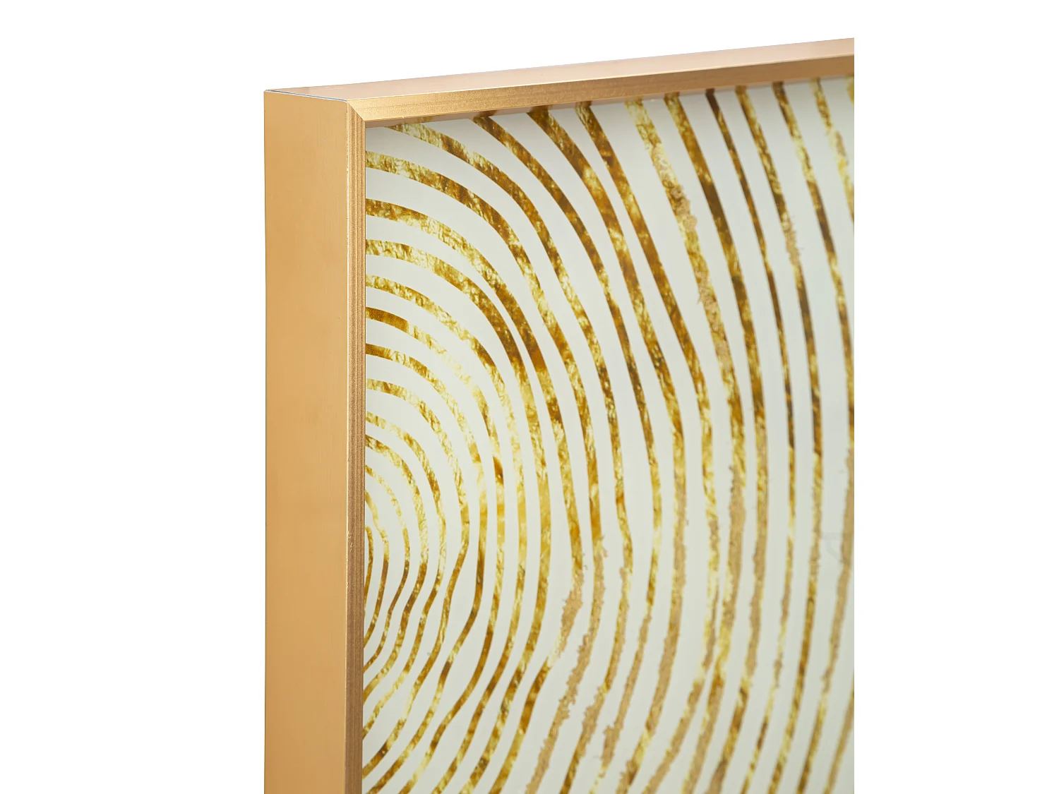 Pannello in vetro astratto con cornice multicolore cm 80x3,5x120