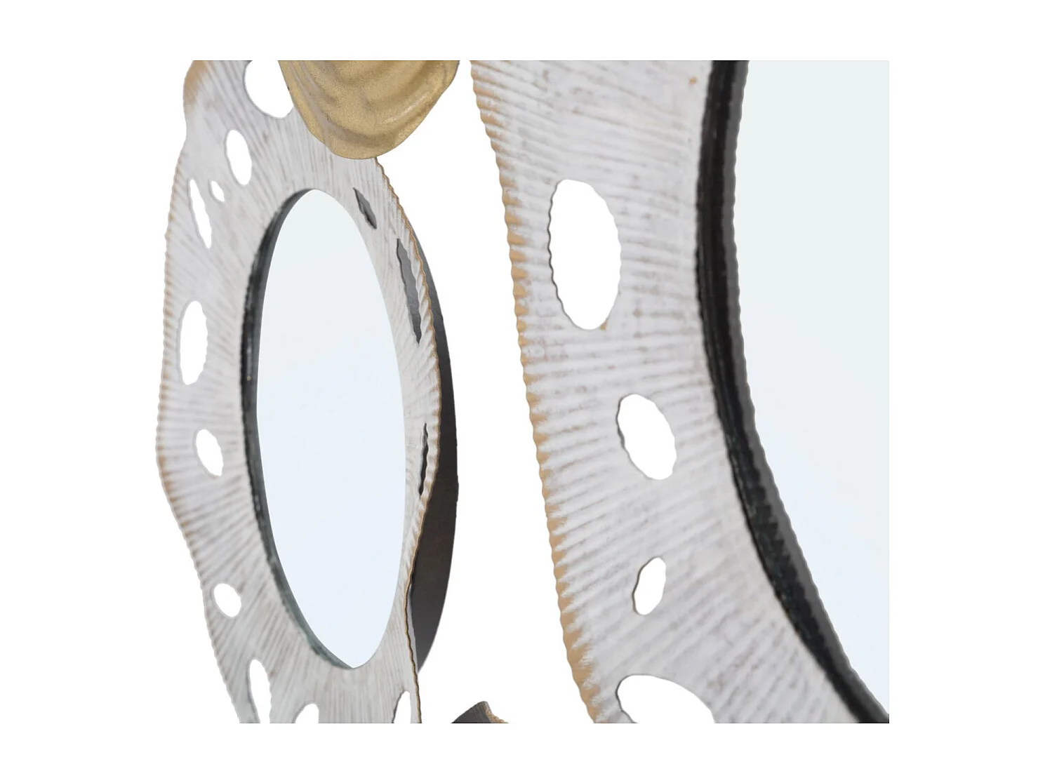 Décoration Murale 4 Miroirs "Gloty" 91cm Multicolore