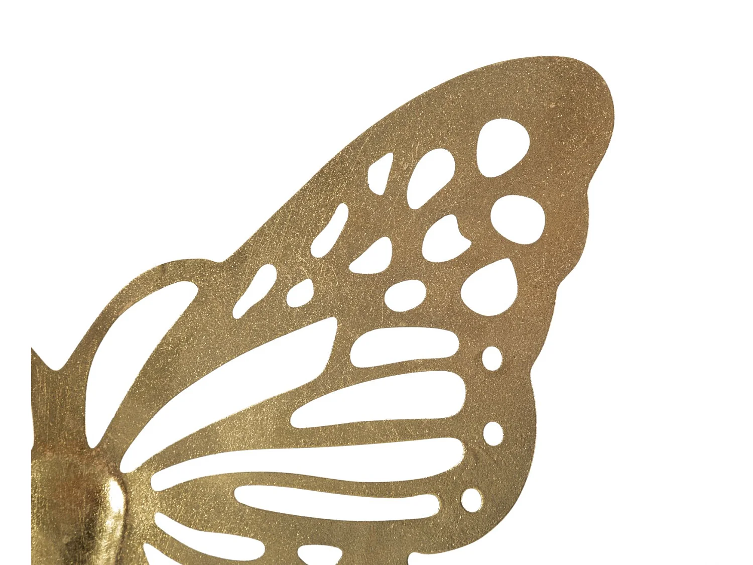 Décoration Murale en Métal "Butterfly Uni" 43cm Or