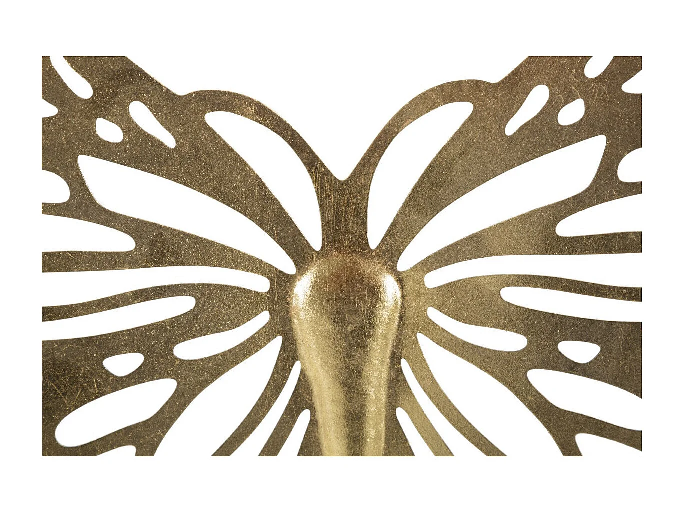 Décoration Murale en Métal "Butterfly Uni" 43cm Or