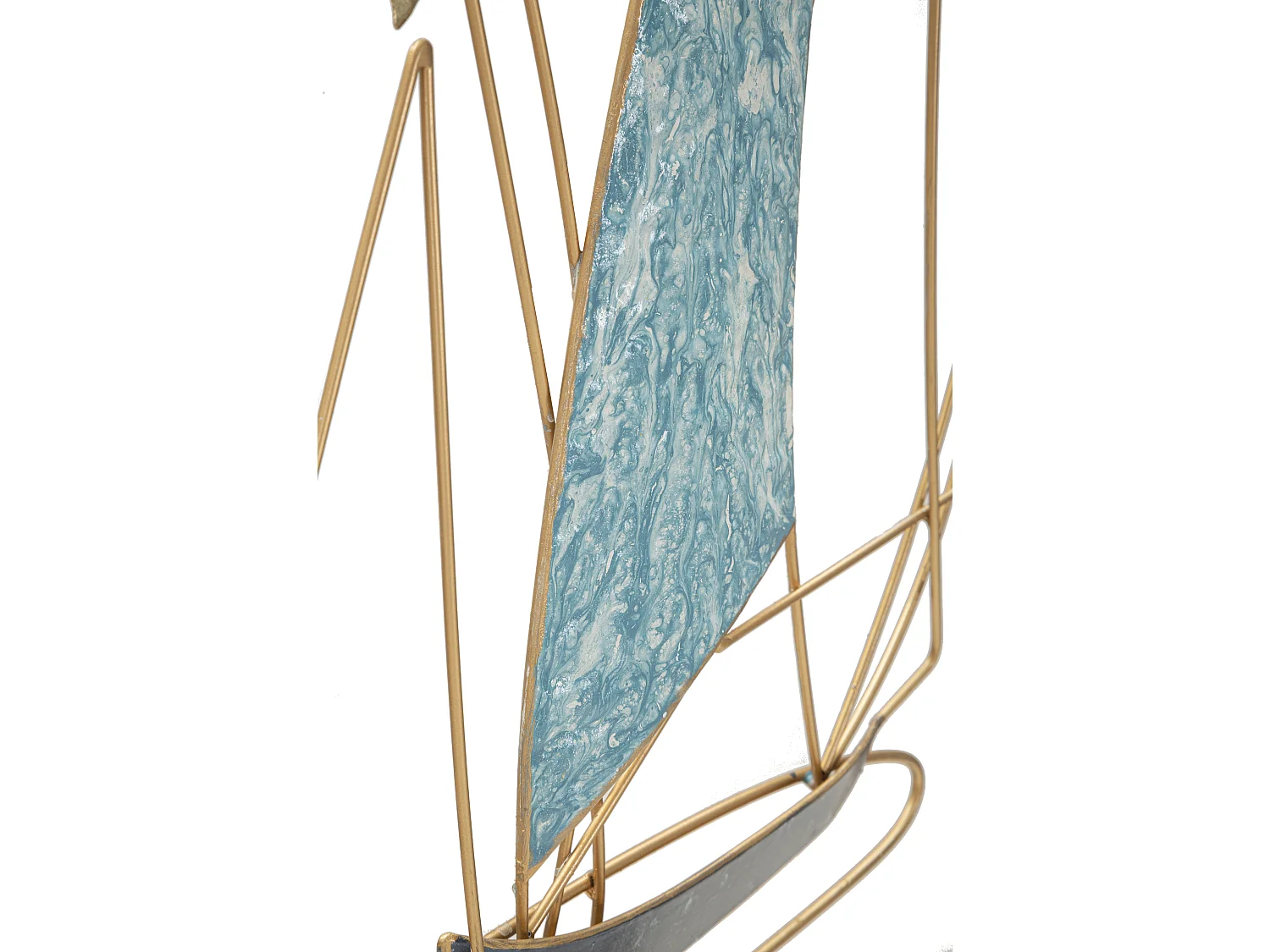 Décoration Murale en Métal "Vela Color" 97cm Multicolore