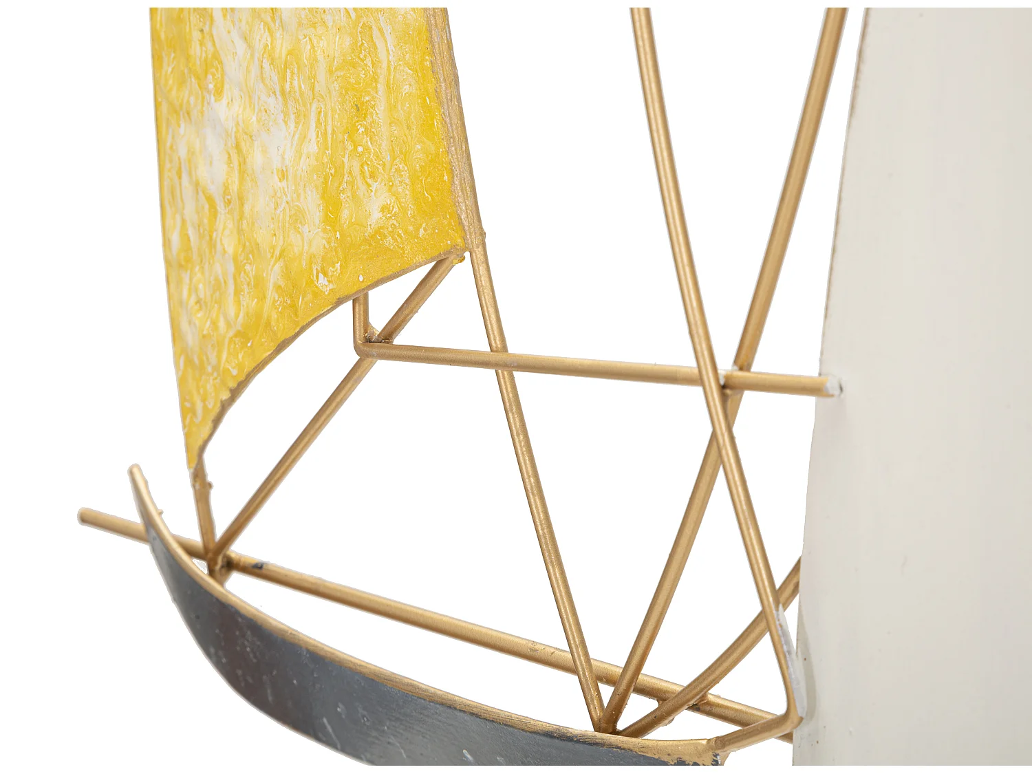 Décoration Murale en Métal "Vela Color" 97cm Multicolore