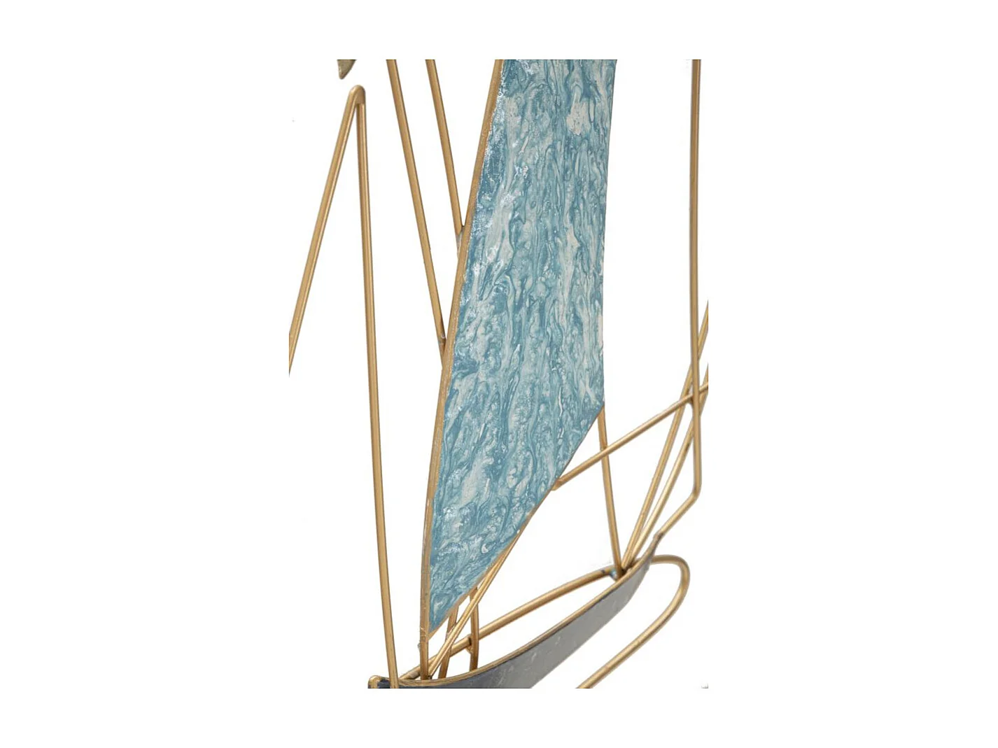 Décoration Murale en Métal "Vela Color" 97cm Multicolore