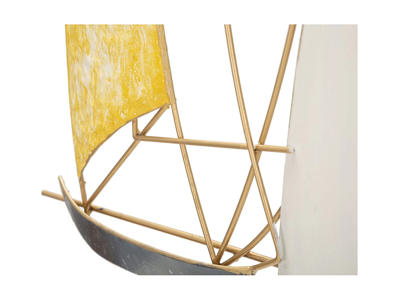 Décoration Murale en Métal "Vela Color" 97cm Multicolore