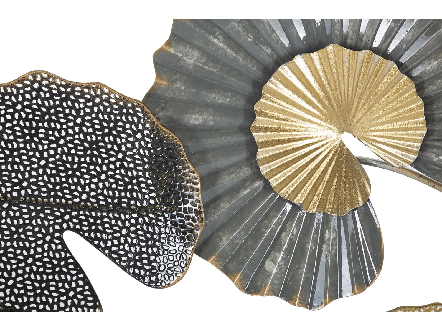 Décoration Murale en Métal "Web" 105cm Multicolore