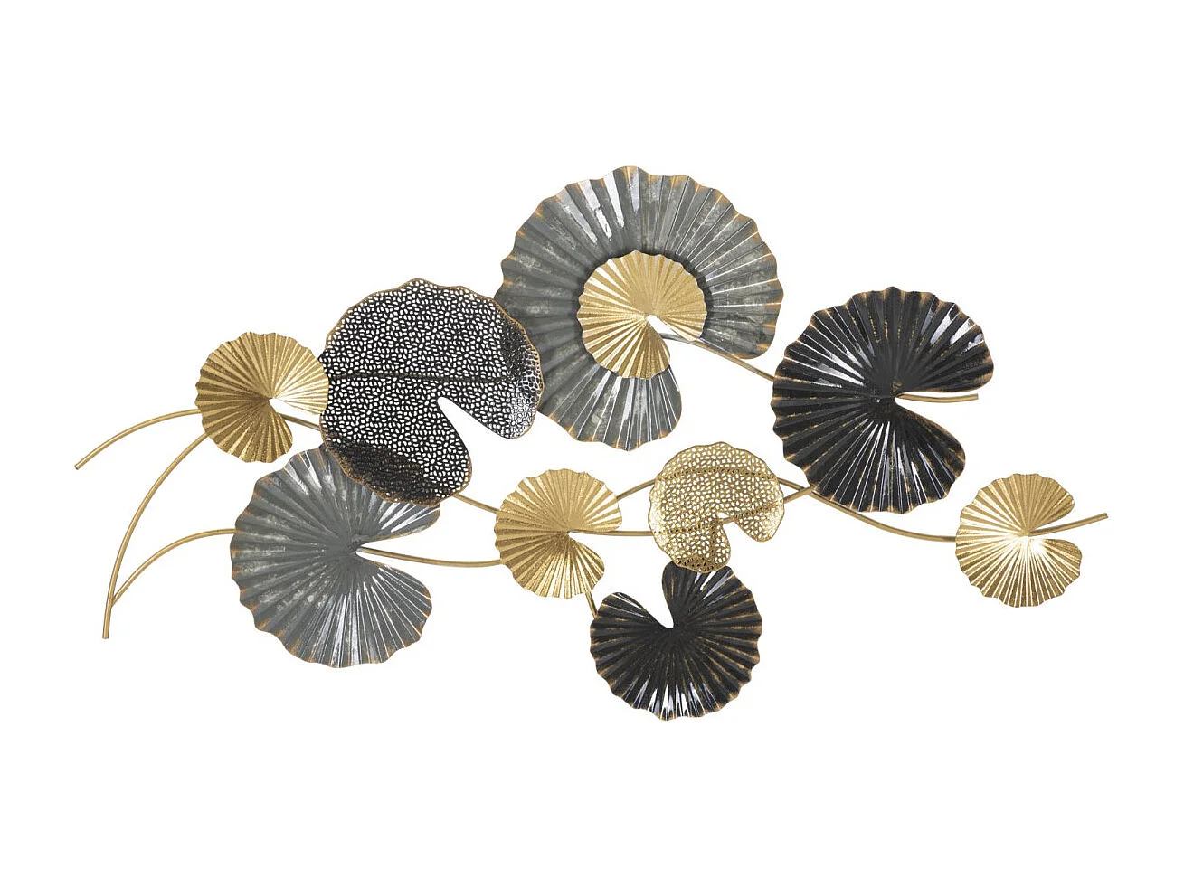 Décoration Murale en Métal "Web" 105cm Multicolore