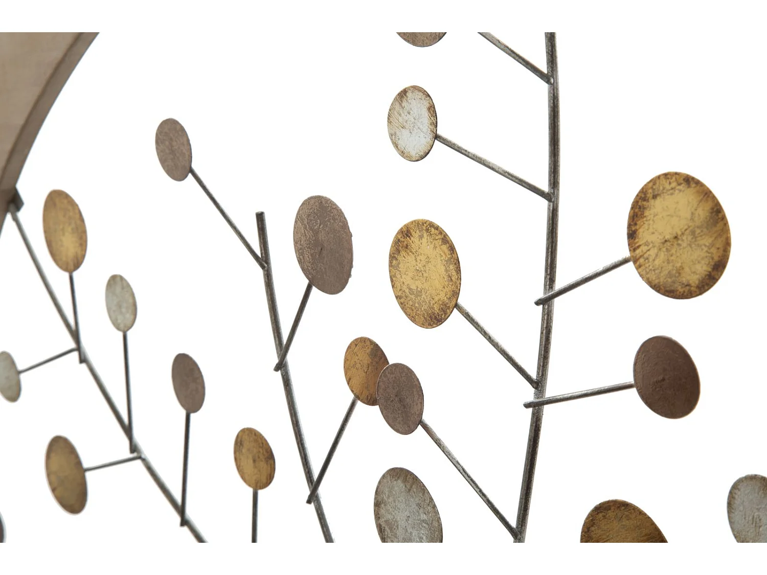 Déco Murale Ronde "Arbre de Vie" 80cm Multicolore