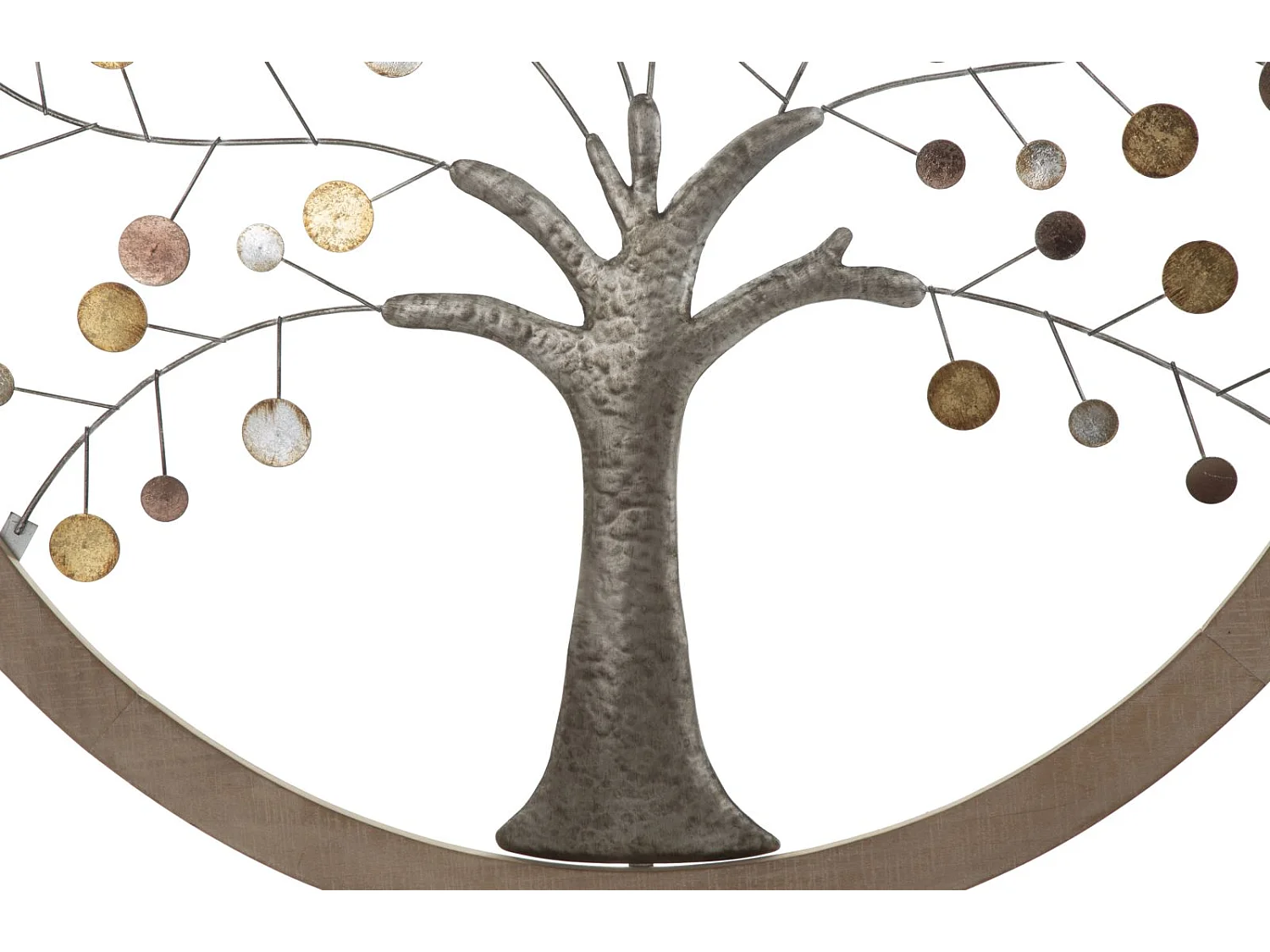 Déco Murale Ronde "Arbre de Vie" 80cm Multicolore