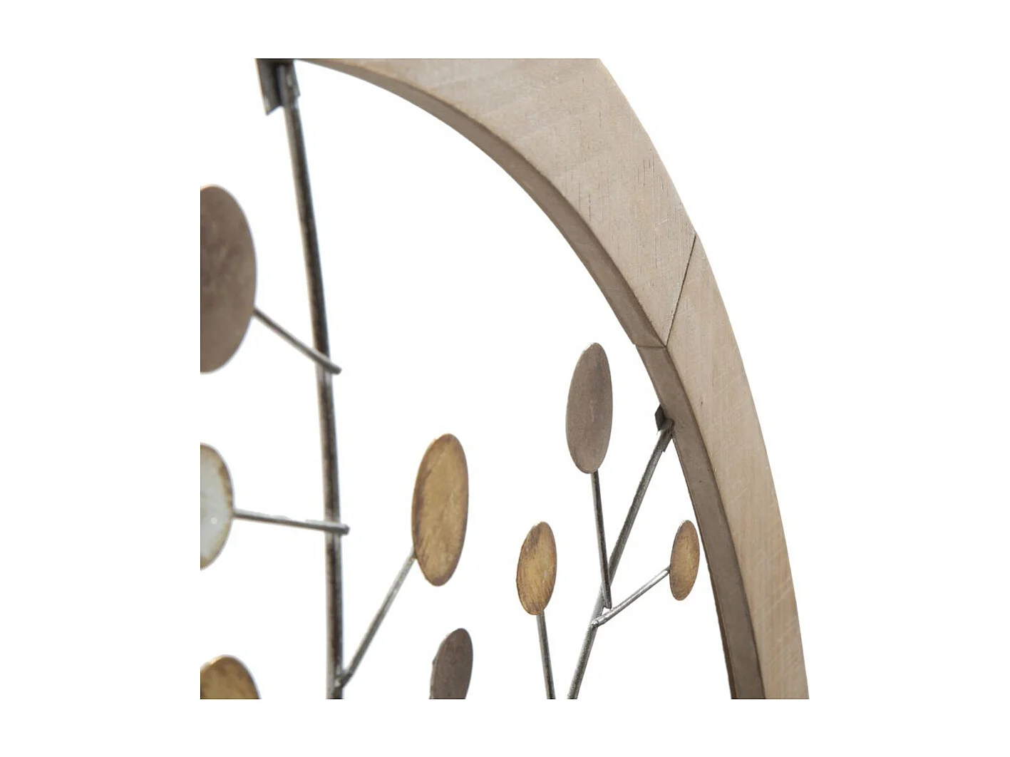 Déco Murale Ronde "Arbre de Vie" 80cm Multicolore