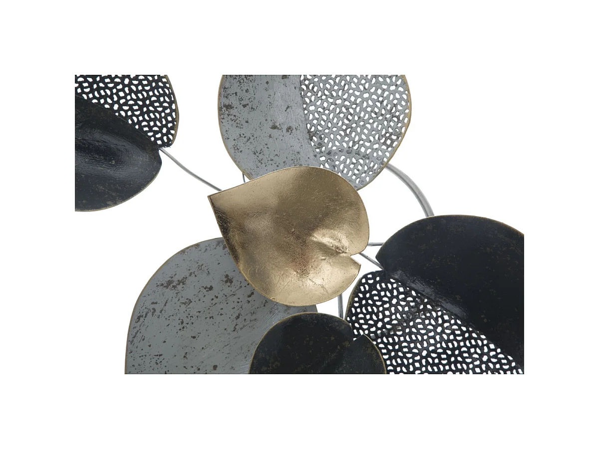 3D-Dekopaneel aus Metall mehrfarbig 62,5x5,5x40 cm