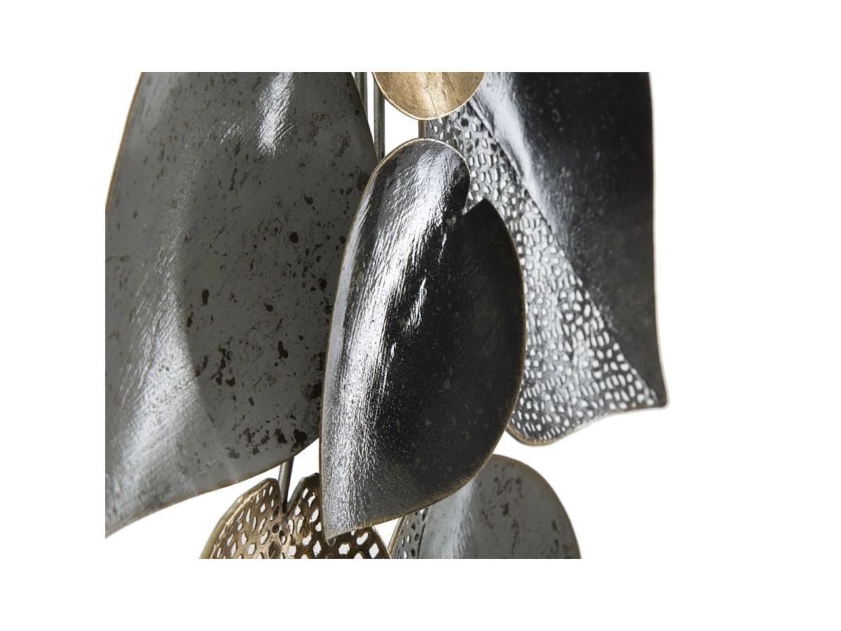 3D-Dekopaneel aus Metall mehrfarbig 62,5x5,5x40 cm