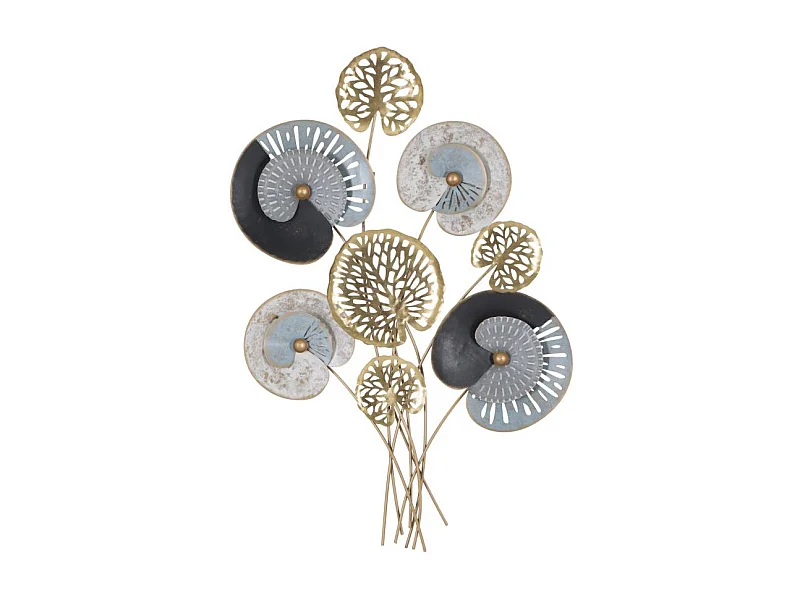 Décoration Murale en Métal "Gloth" 70cm Multicolore