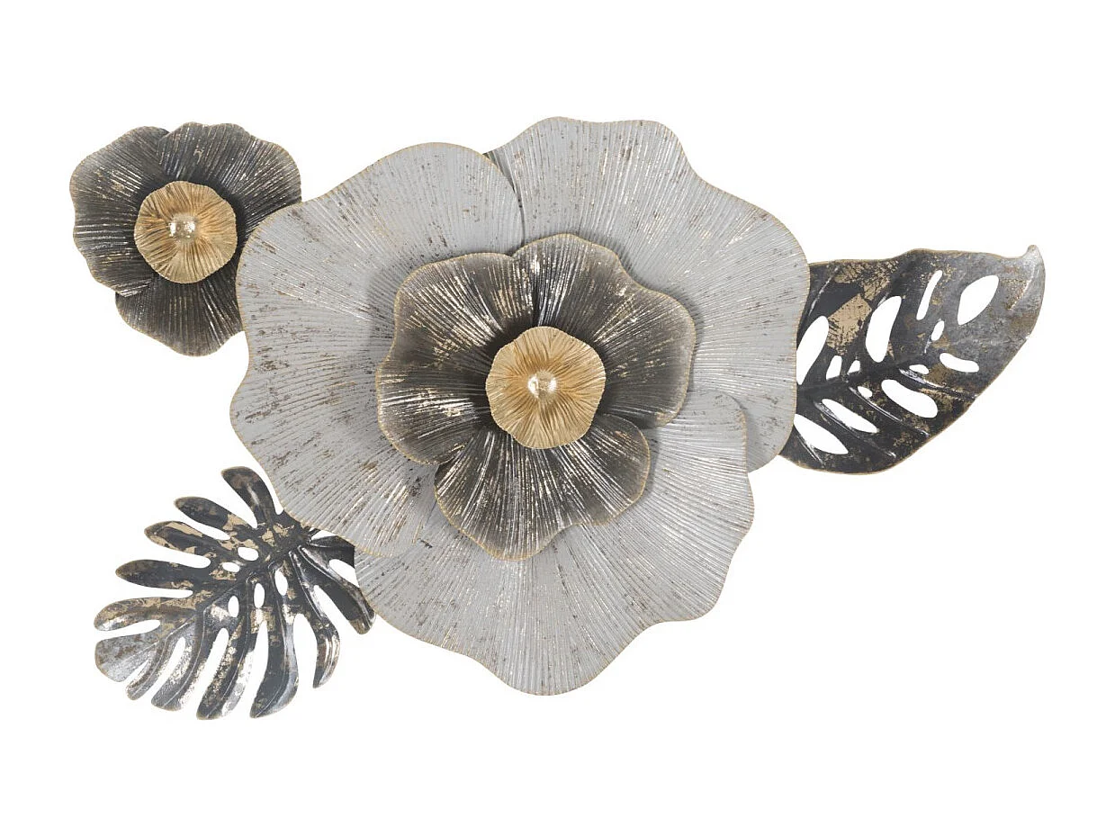 Décoration Murale en Métal "Edy" 74cm Multicolore