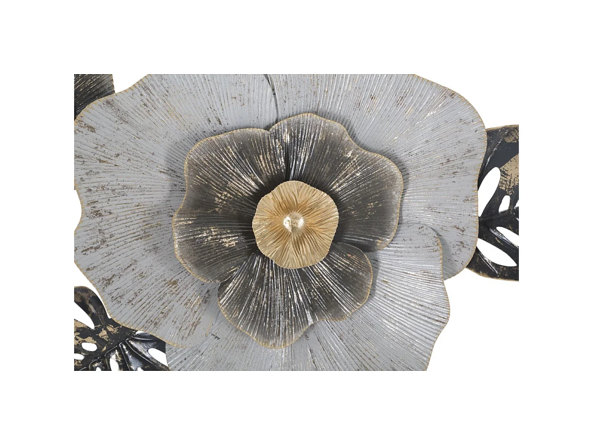 3D-Dekopaneel aus Metall mehrfarbig 74,9x7x47,6 cm