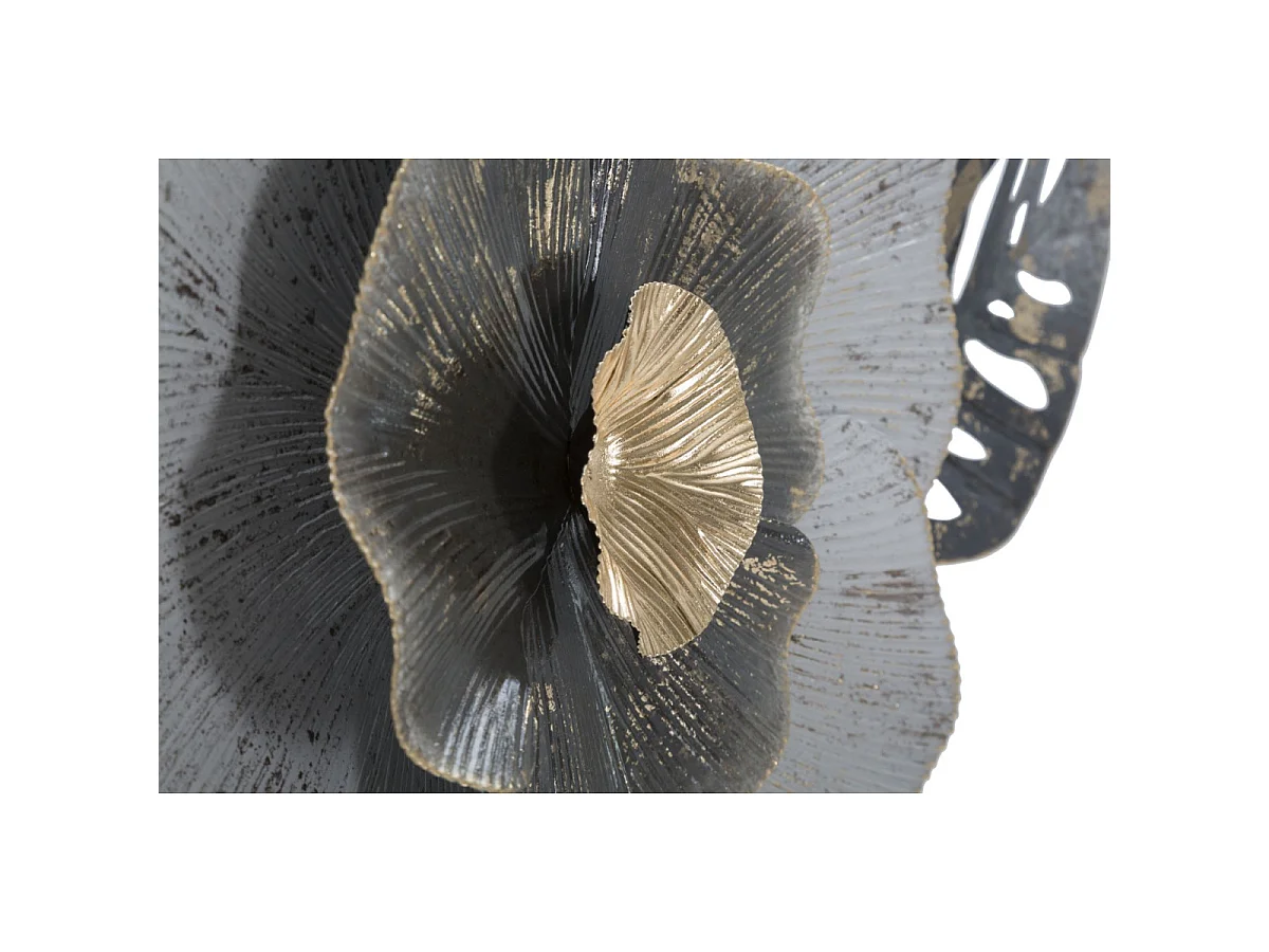 3D-Dekopaneel aus Metall mehrfarbig 74,9x7x47,6 cm