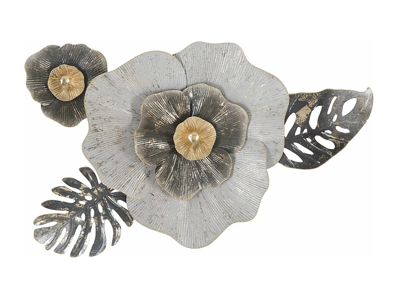 Décoration Murale en Métal "Edy" 74cm Multicolore