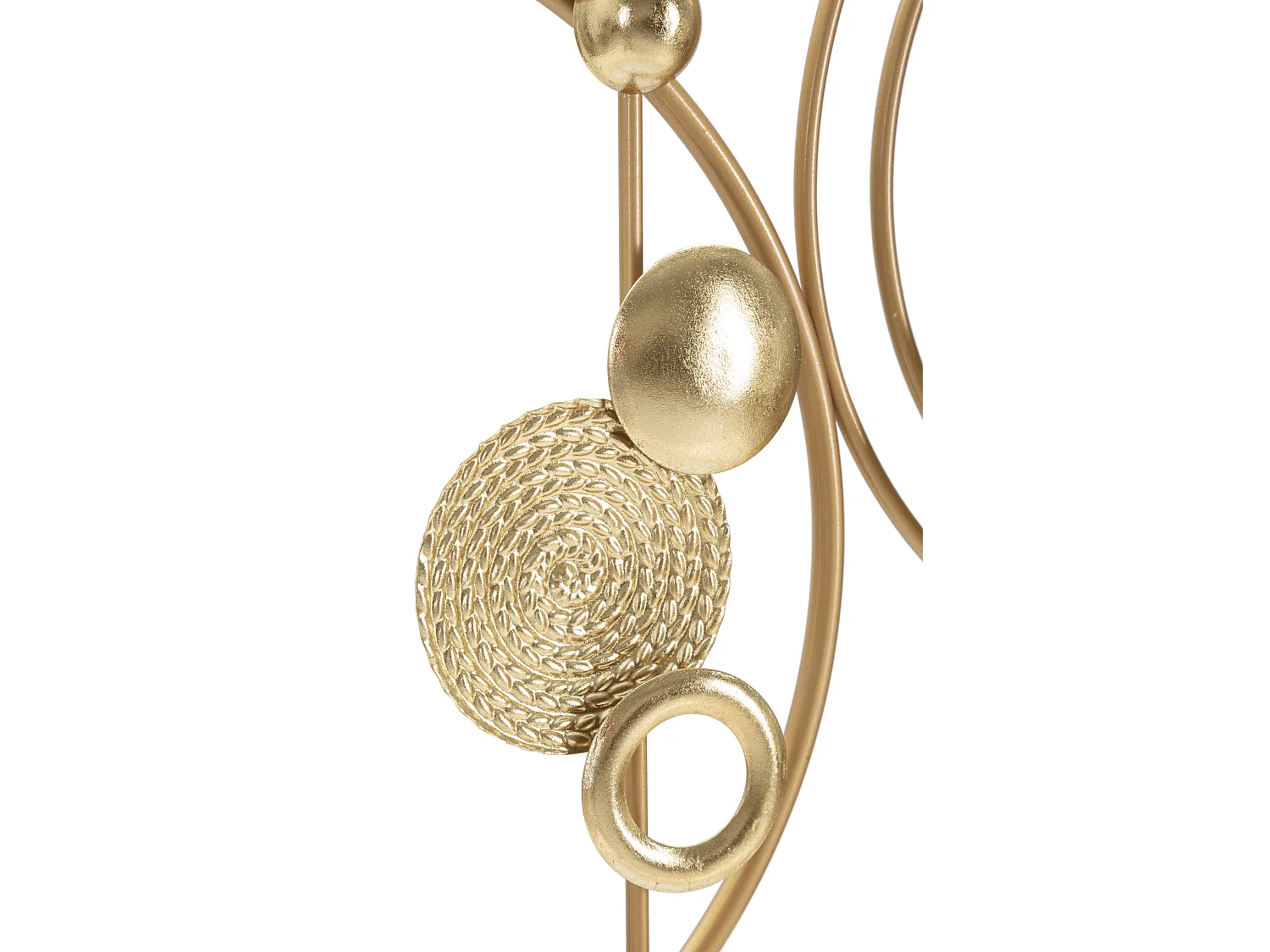 Décoration Murale en Métal "Goldy" 80cm Or