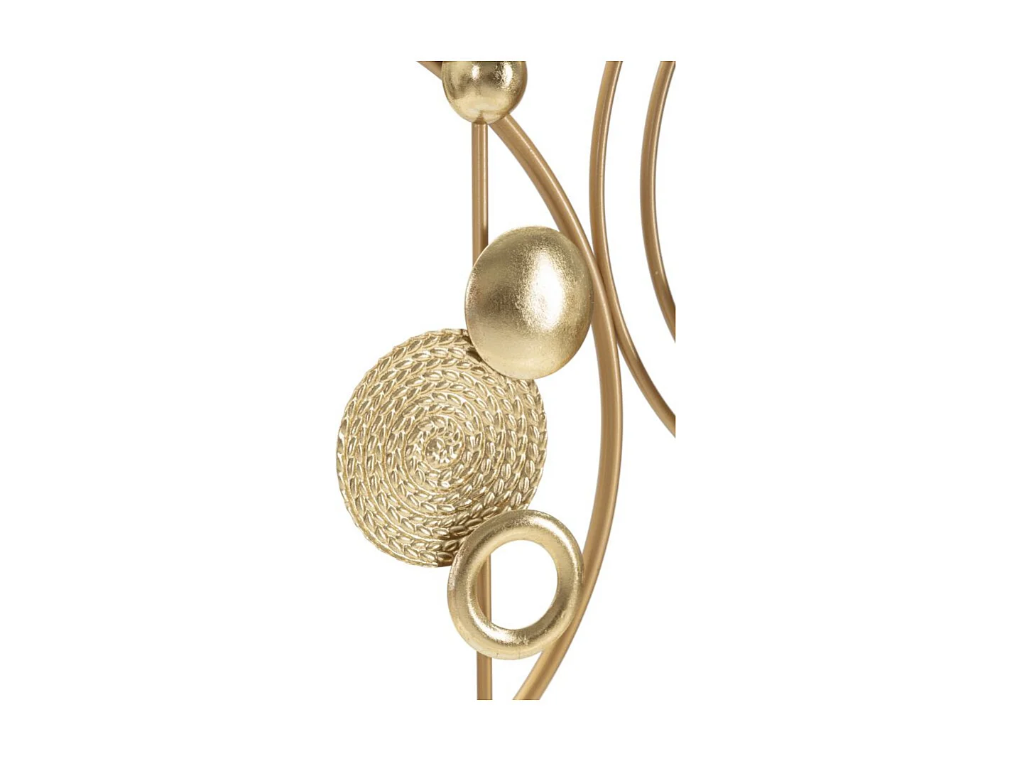 Décoration Murale en Métal "Goldy" 80cm Or