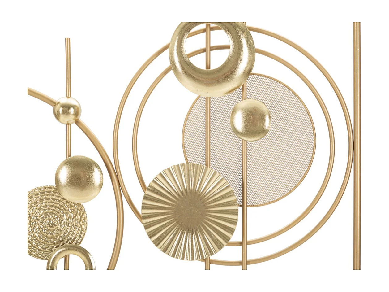 Décoration Murale en Métal "Goldy" 80cm Or