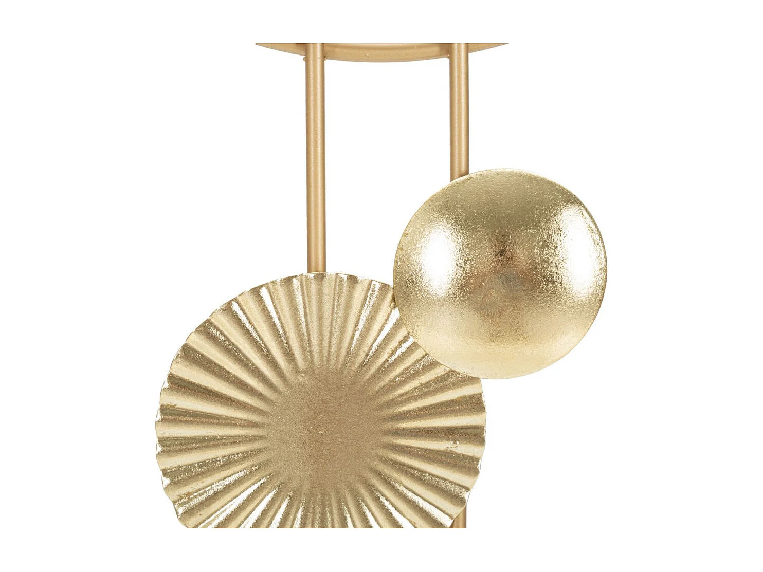 Décoration Murale en Métal "Goldy" 80cm Or