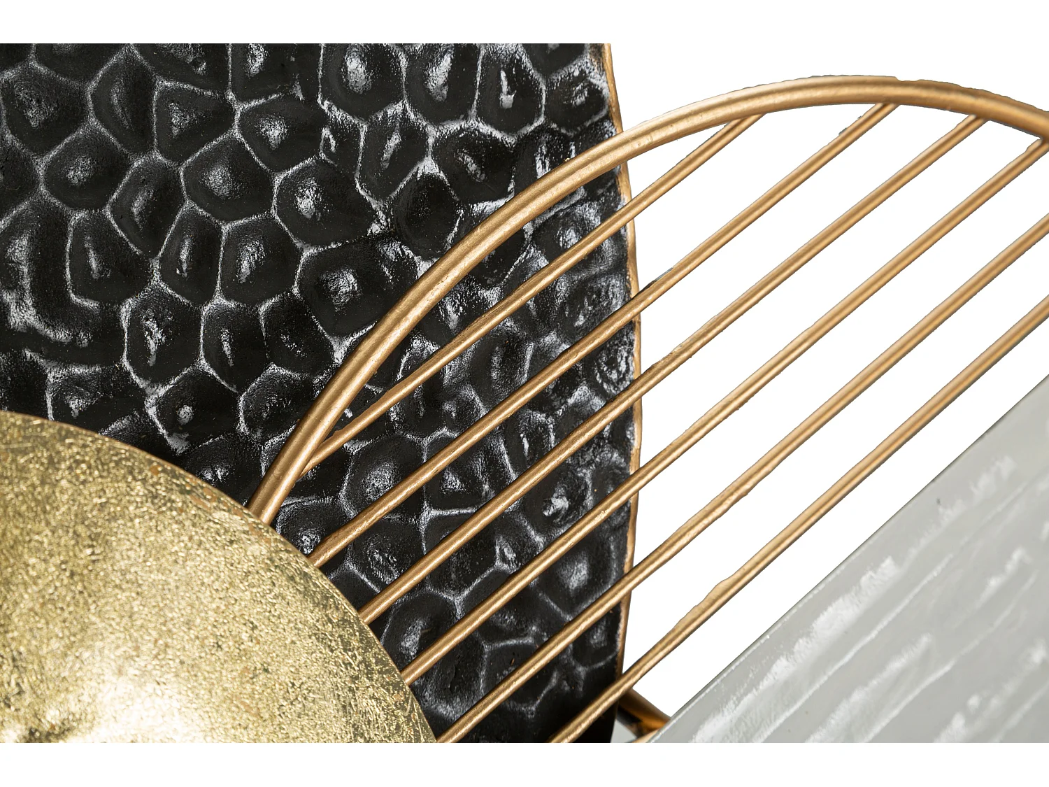 Décoration Murale en Métal "Boly" 129cm Multicolore