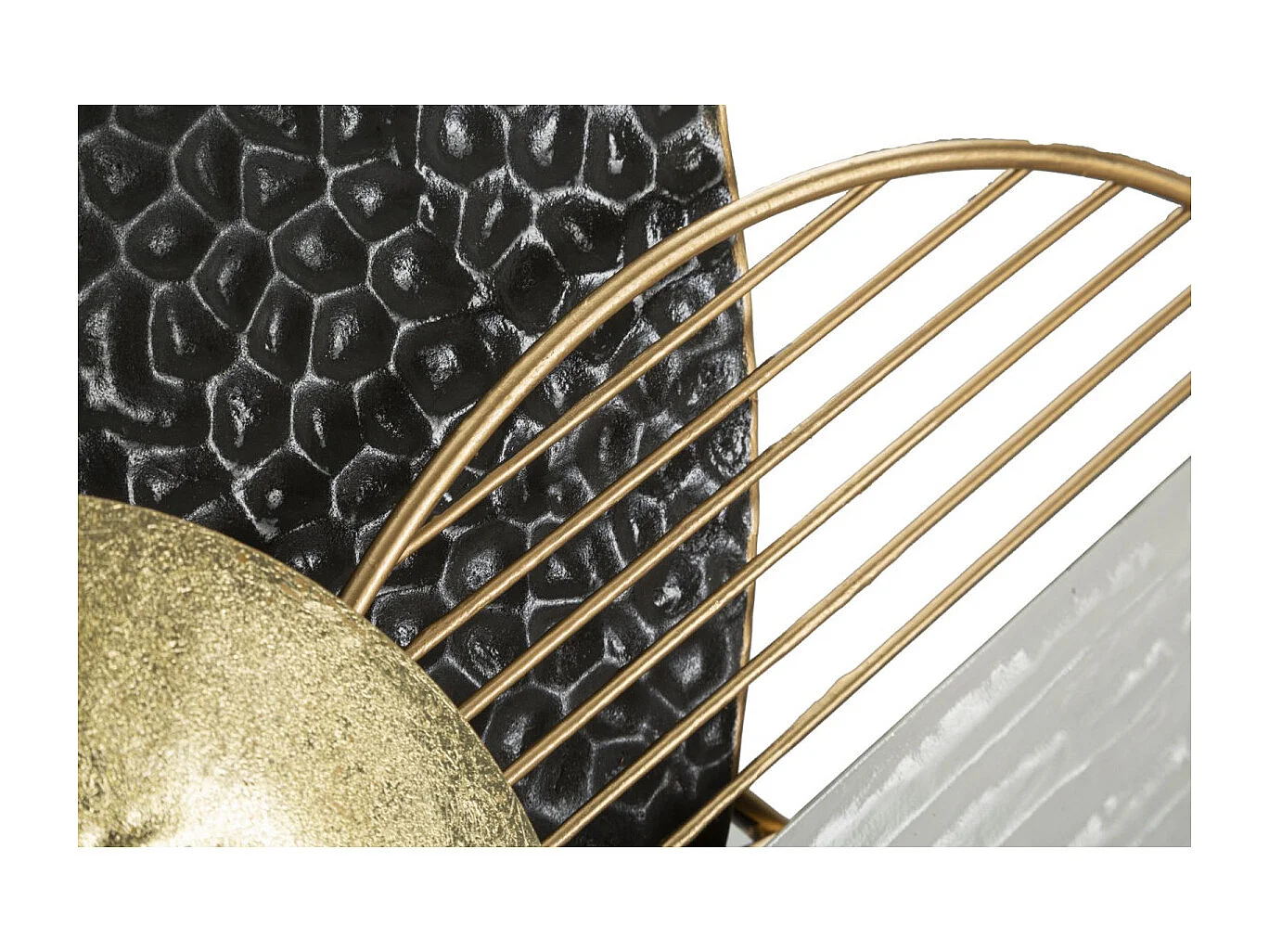 Décoration Murale en Métal "Boly" 129cm Multicolore