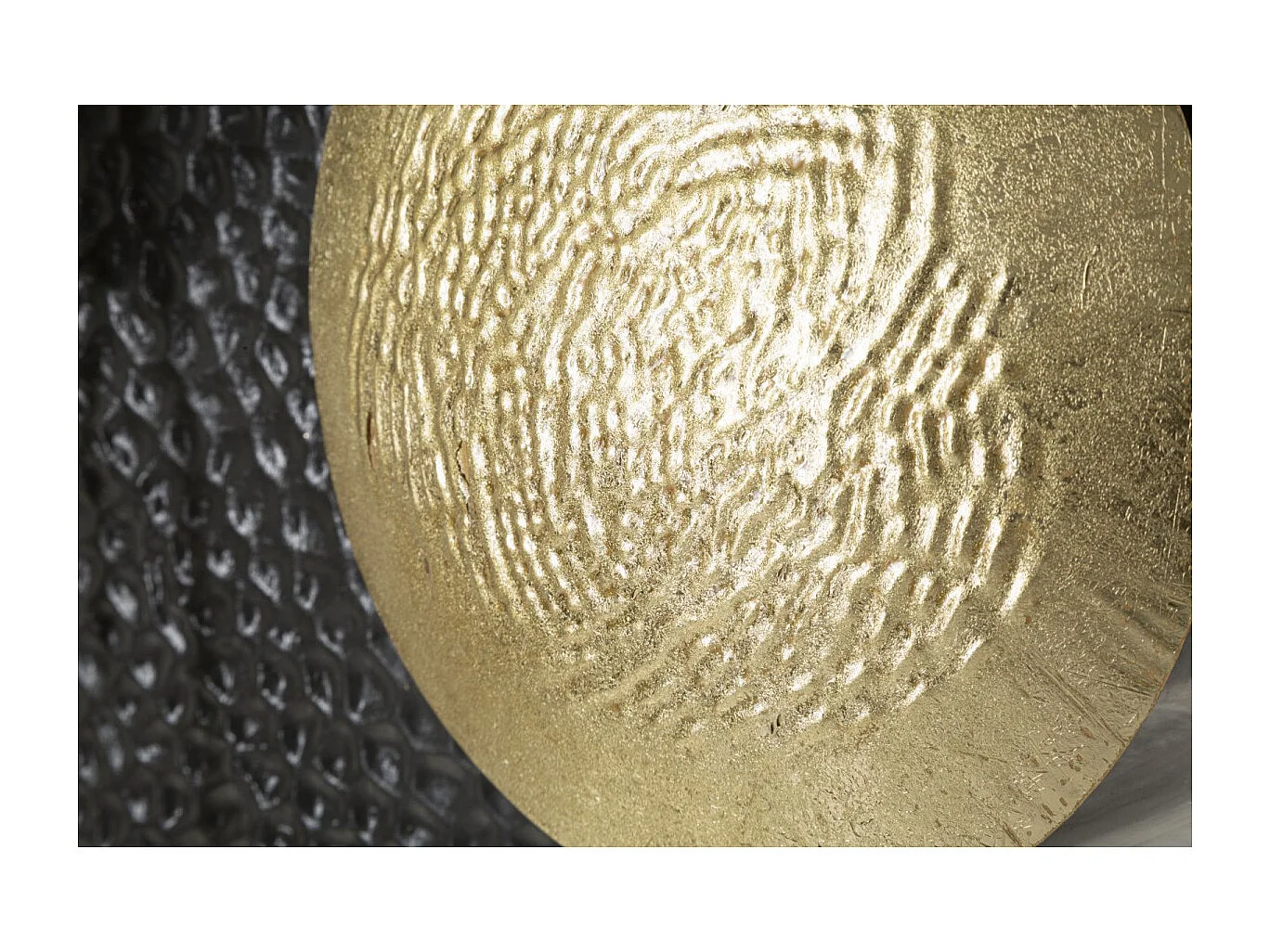 Décoration Murale en Métal "Boly" 129cm Multicolore