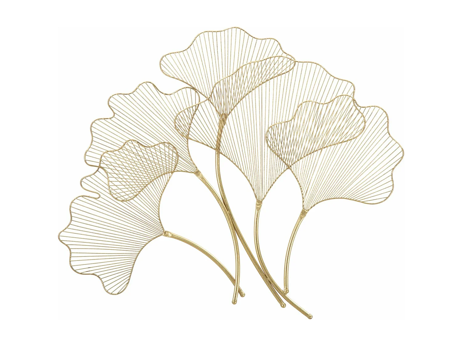 Décoration Murale en Métal "Glamour" 79cm Or